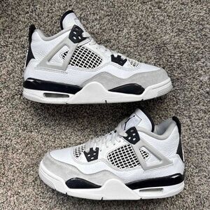 Nike Air Jordan 4 Military Black Size 4 Youth (Size 5.5 Women's)